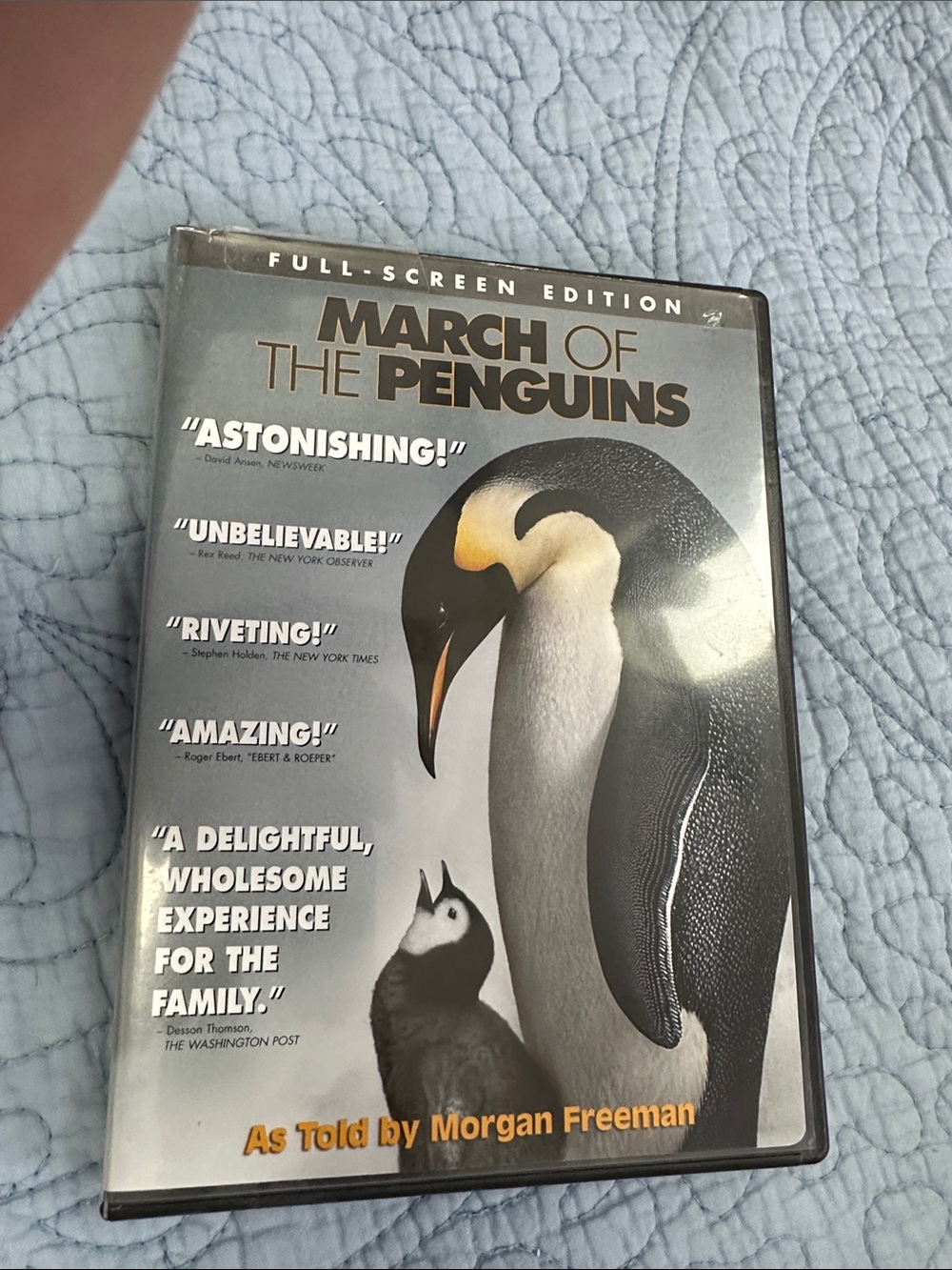 “March of the Penguins” dvd